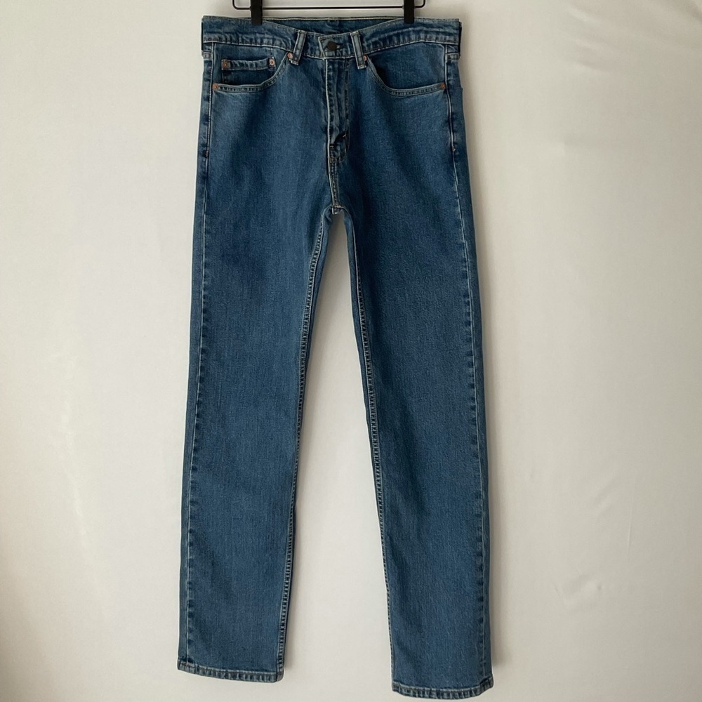 Levi's 505 Denim Jeans W34 X L36 - Picture 2 of 12